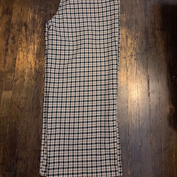 H&M Patterned Wide Leg Pants Size 10 - Picture 5 of 8